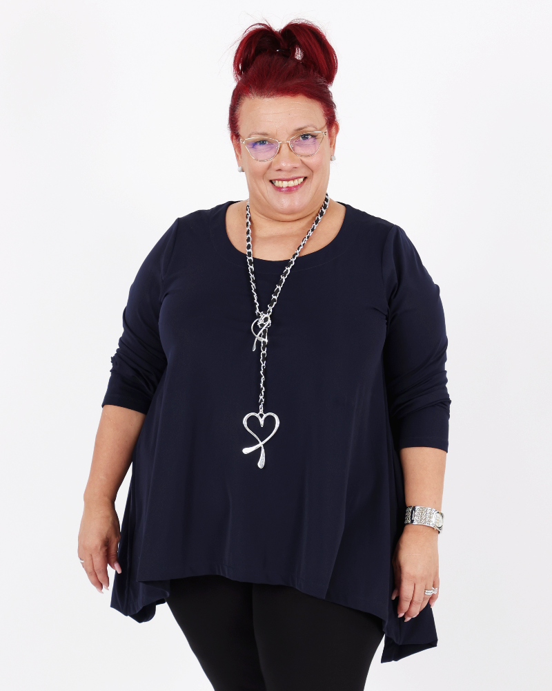 Mateo Navy Blue Top - G!oze
