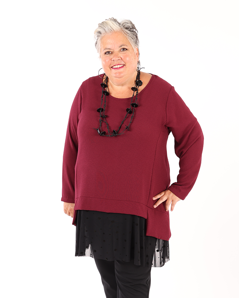 Miracle Garnet Tunic - G!oze