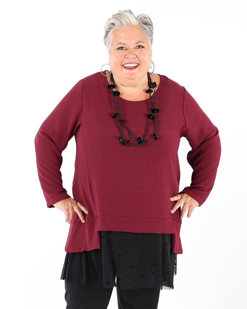 Miracle Garnet Tunic - G!oze