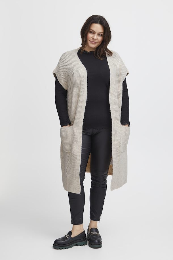 Beige Cardigan - Fransa