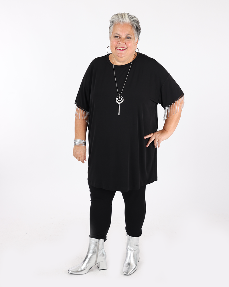 Elegant black dress - MAT