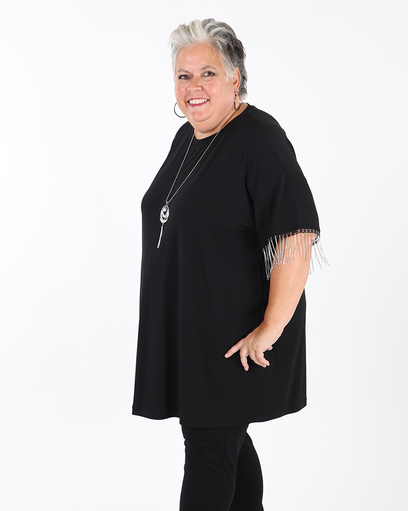 Elegant black dress - MAT