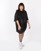 Black sequined dress - MAT