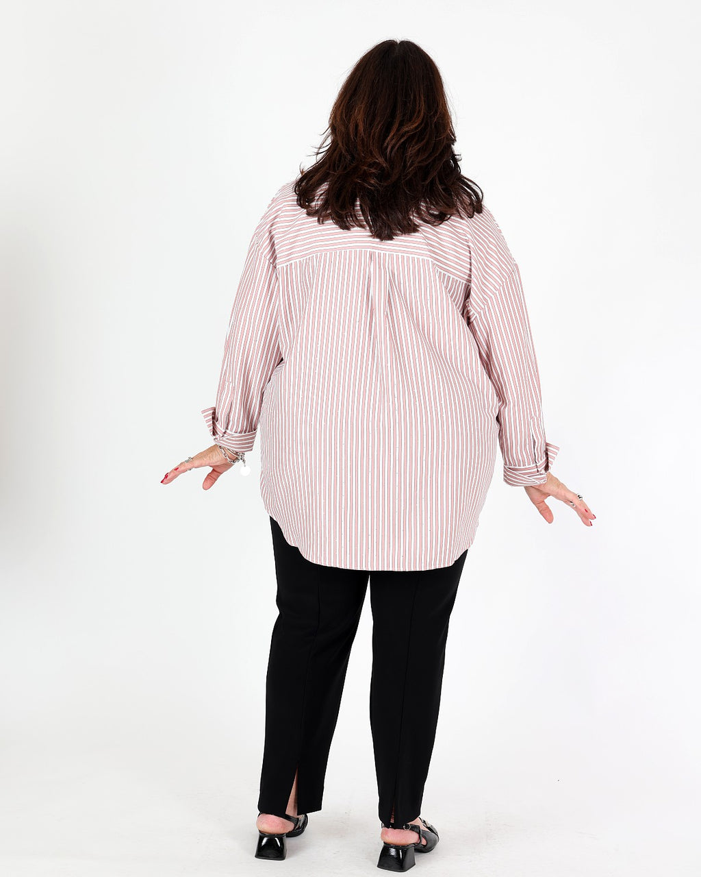 Blouse boxy en Tencel à rayures - Joseph Ribkoff