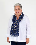 Foulard Jardin de Minuit