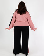 Pantalon à jambe large en jersey scuba - Joseph Ribkoff