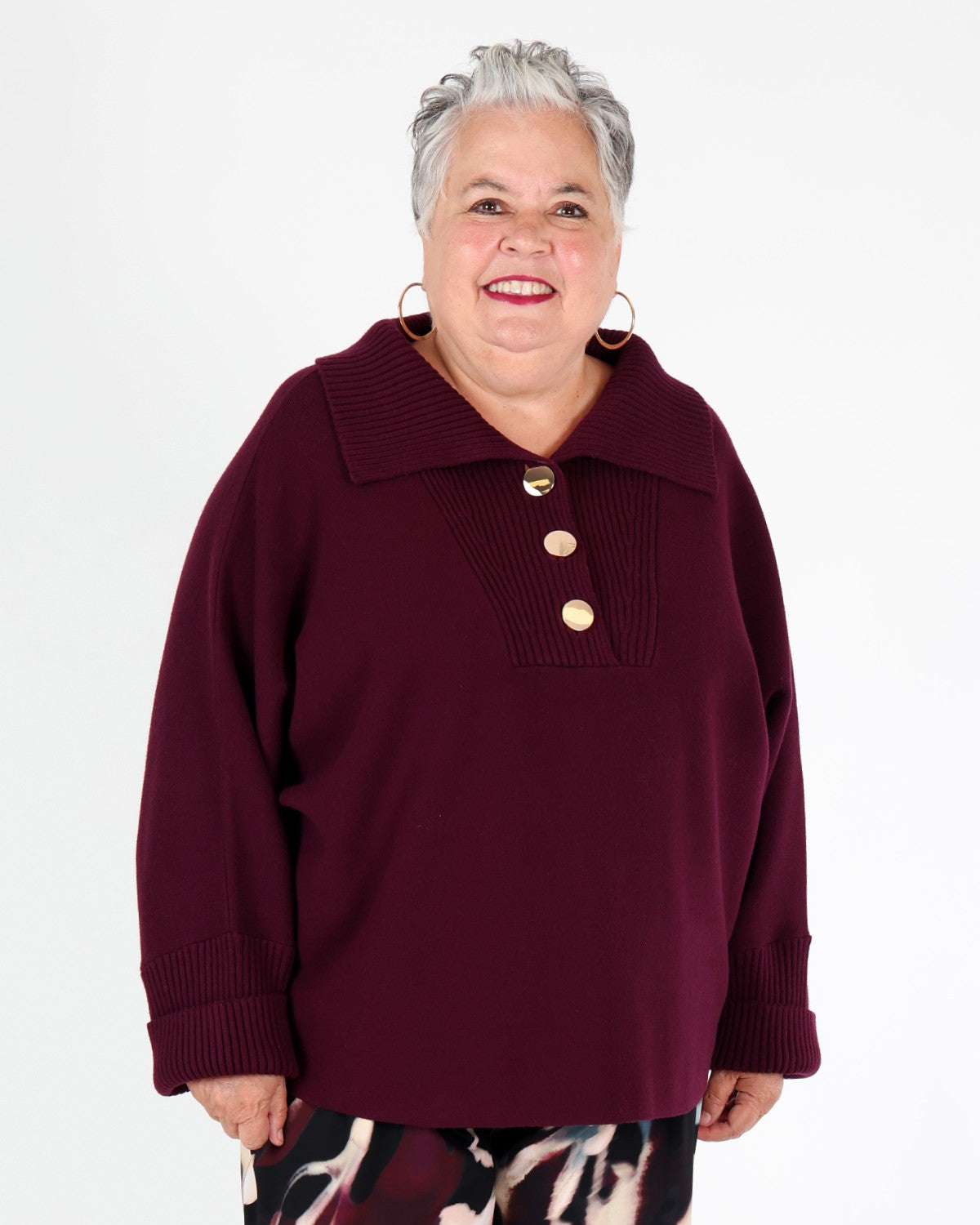Tricot doux à col châle - Joseph Ribkoff