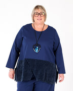 Tunique bleue Ananas – G!OZE
