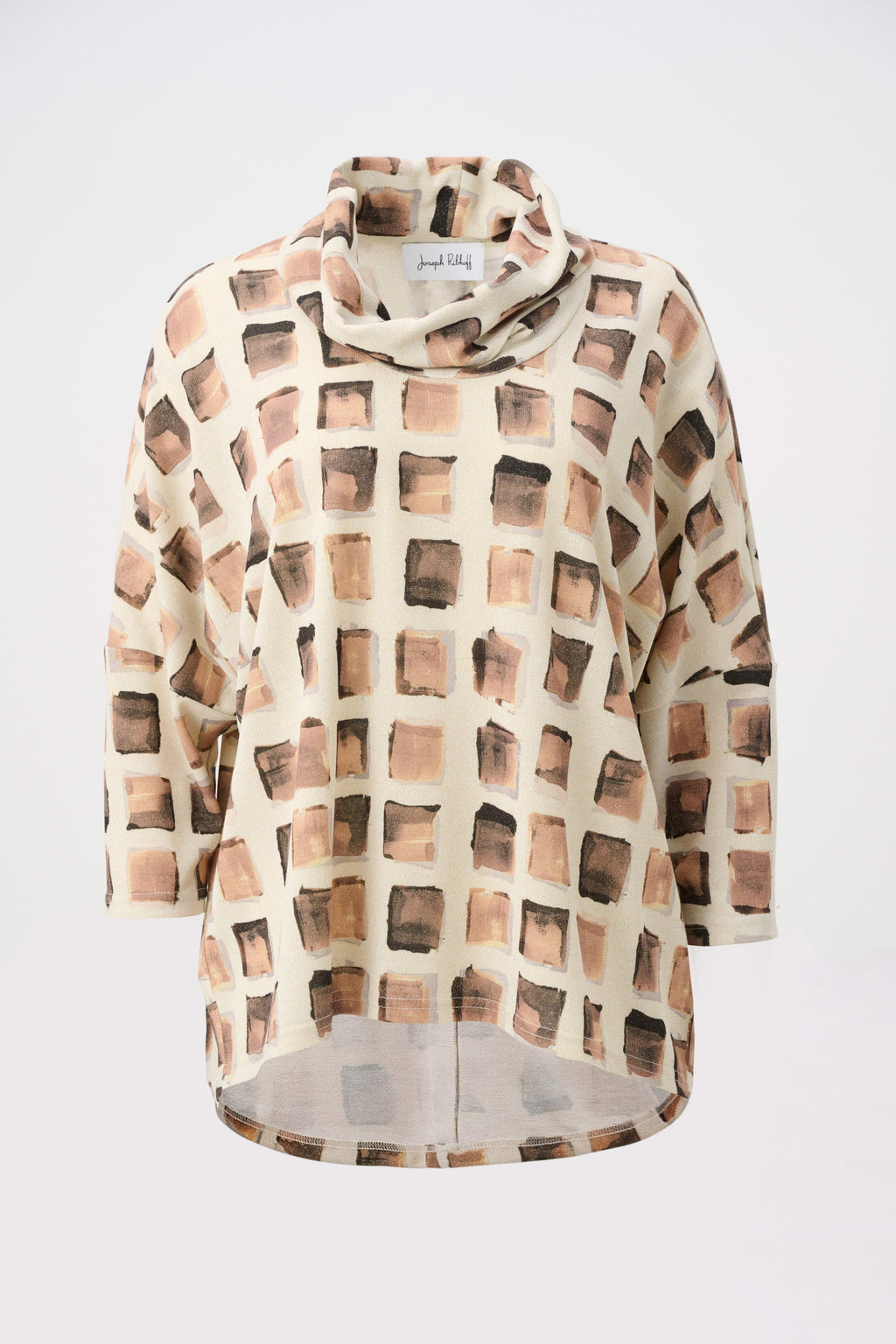 Tunique boxy en tricot Lurex à imprimé abstrait - Joseph Ribkoff