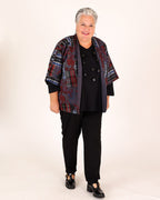 Reversible Plaid and Floral Jacket – Parsley & Sage