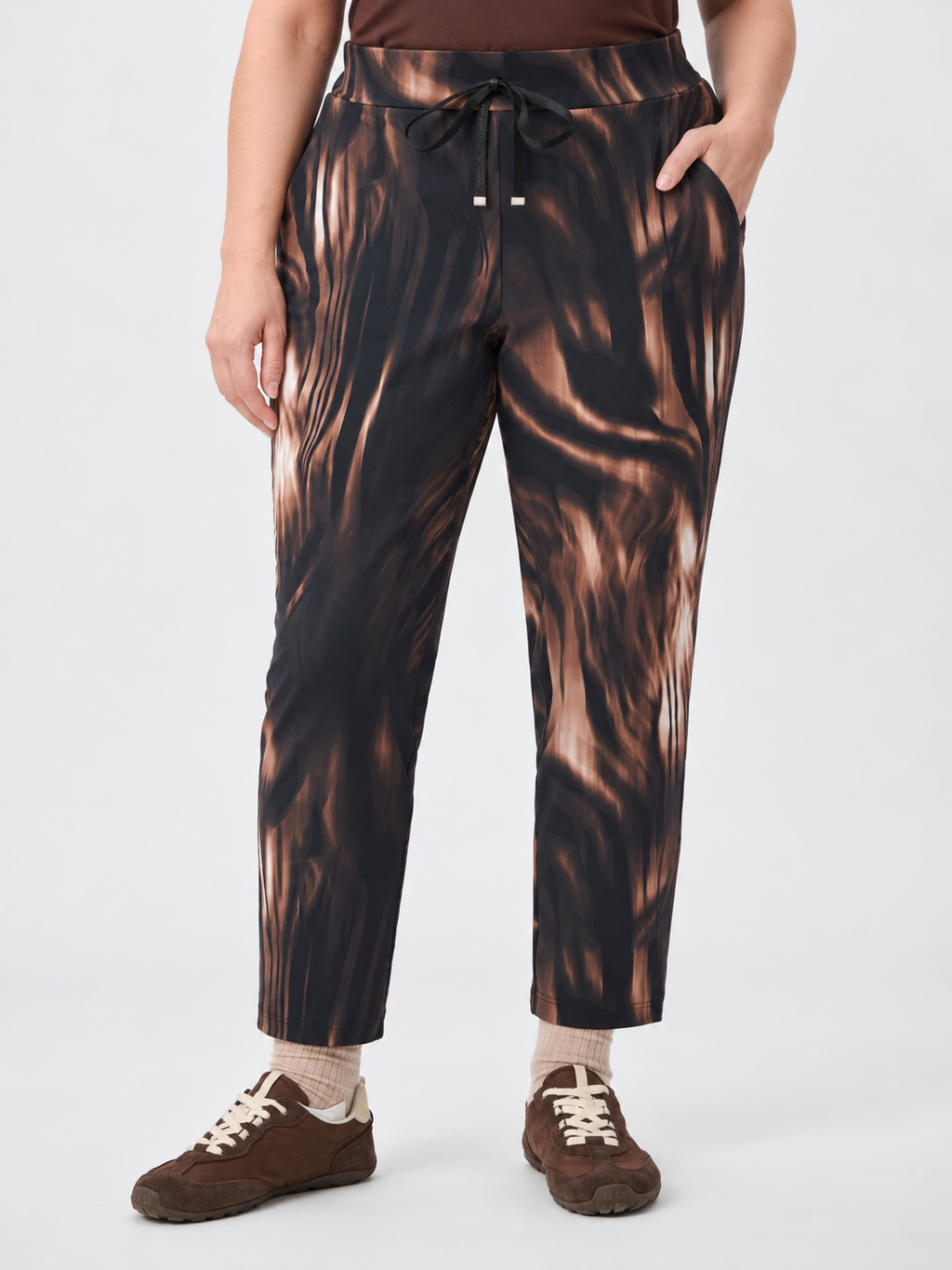 Jogger à enfiler à imprimé animal - Joseph Ribkoff
